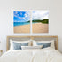 Coastal Caribbean Beach -  Set of 2 - Art Prints or Canvases
